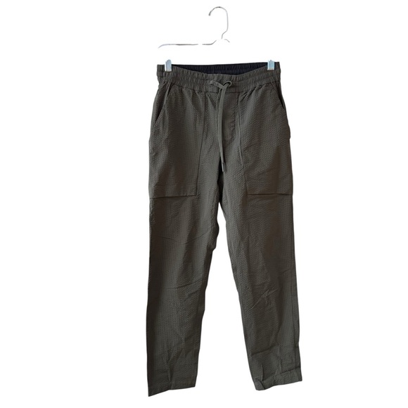Lululemon Bowline Pant Size SM Dark Olive Athleisure Active Wear Casual Minimal - Picture 3 of 14